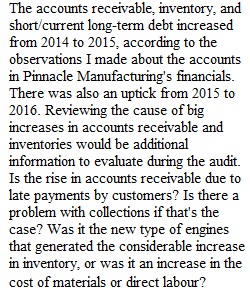 Case Study Pinnacle Manufacturing Part I